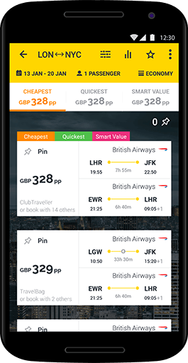 Cheap Flights, Compare Flights & Airline Deals