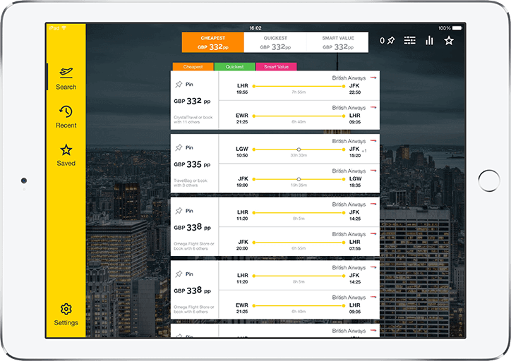 Cheap Flights, Compare Flights & Airline Deals